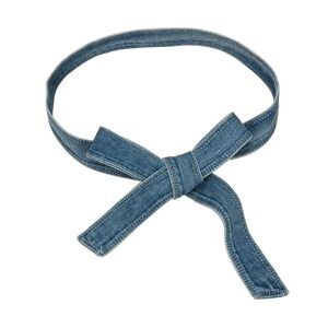 Women Denim Waist Belt Self Tie Waist Band For Pants Jeans 7512
